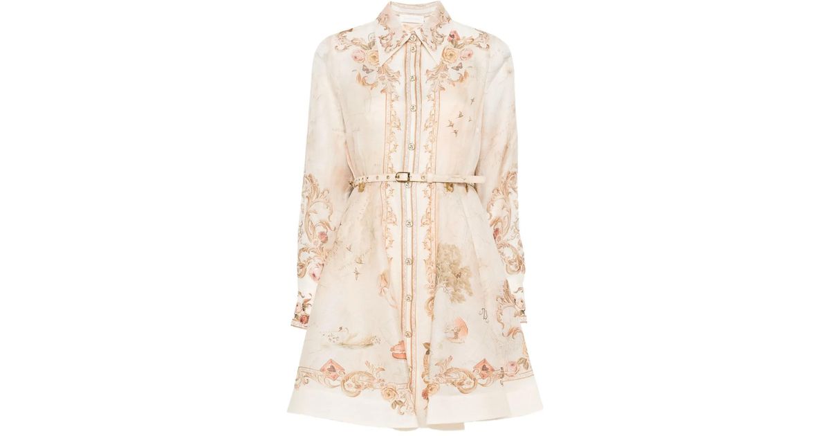 zimmermann short white dress Zimmermann, High Tide Embroidered Corset Mini Dress Wedding Dress Save 62%