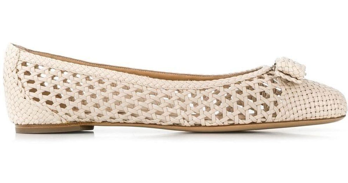 woven ballerinas