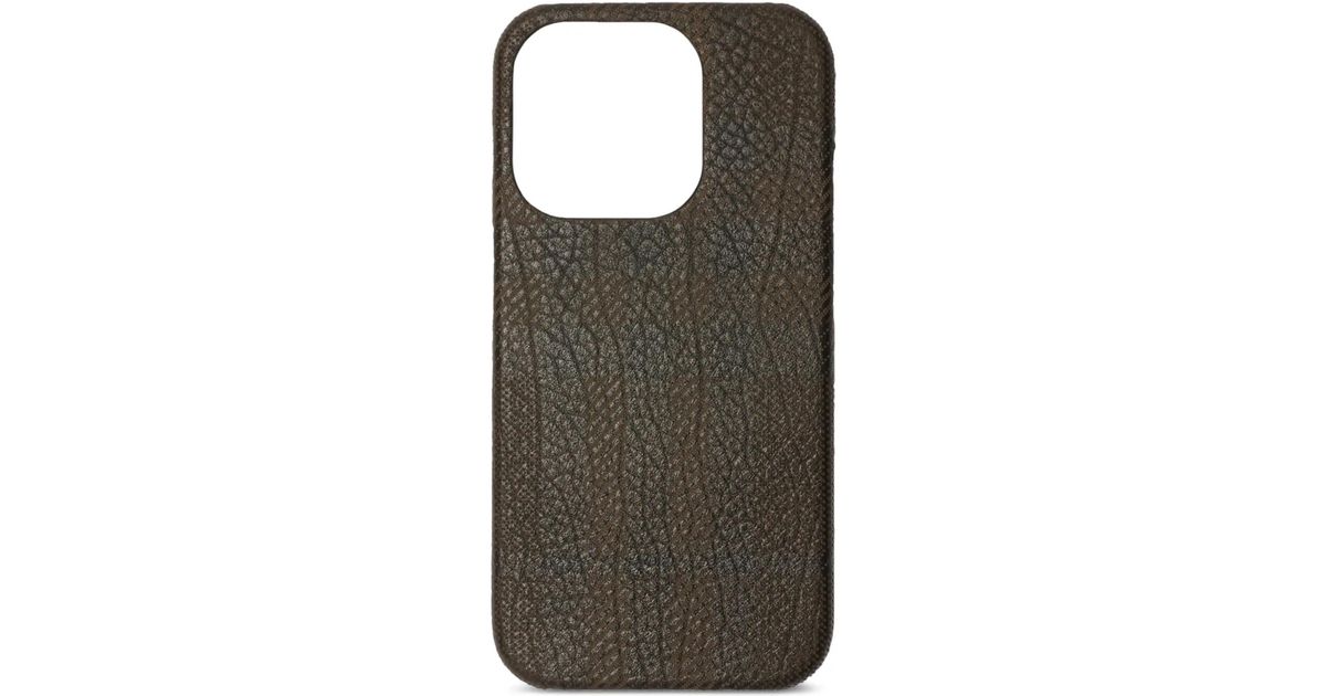 Burberry Iphone 15 Pro Case Burberry Check Leather Iphone 15 Pro Case In Brown For Men Burberry Iphone 15 Pro Case Burberry Check Leather Iphone 15 Pro Case In Brown For Men