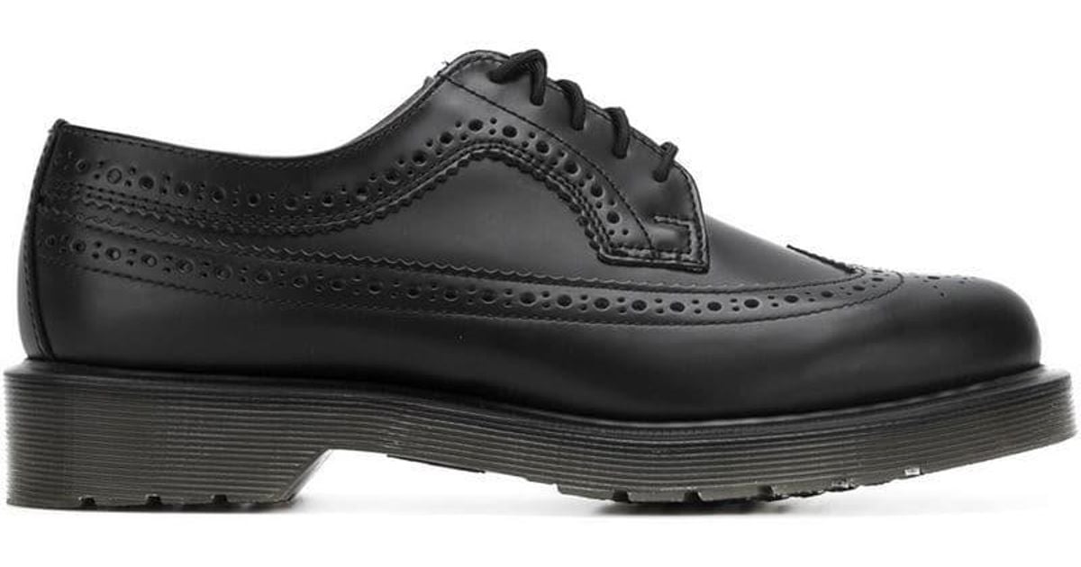 leather sports sole brogues