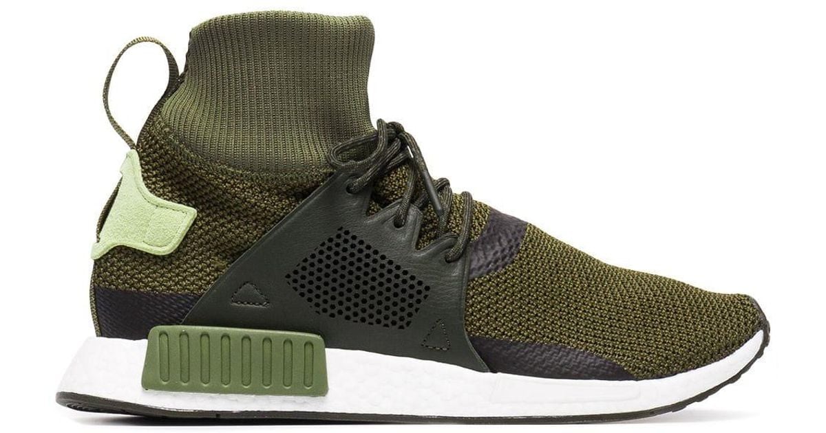Adidas Green Nmd Xr1 Winter Sneakers for men Adidas Green Nmd Xr1 Winter Sneakers for men
