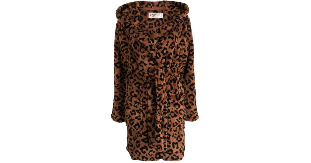 Ugg leopard coat discount