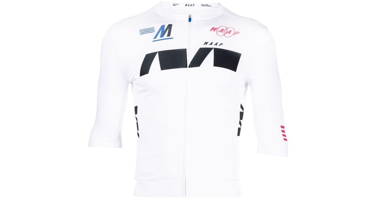 MAAP Logo-print Cycling Vest in White for Men | Lyst