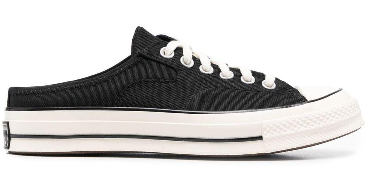 Converse Chuck 70 Canvas Mule Sneakers in Black for Men Lyst UK