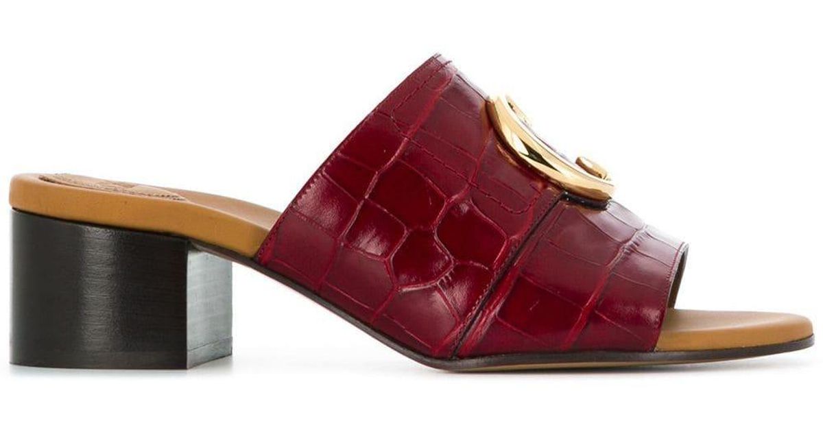 chloe c mules