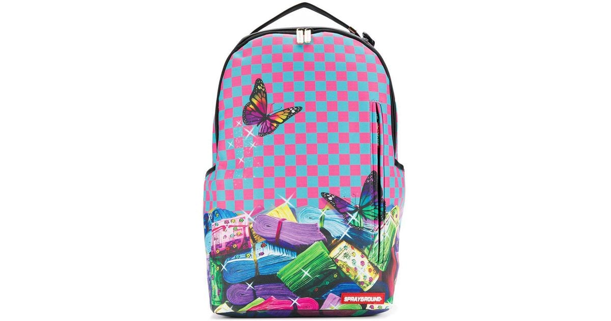 Sprayground Kid Money Check Montecarlo Backpack - Farfetch