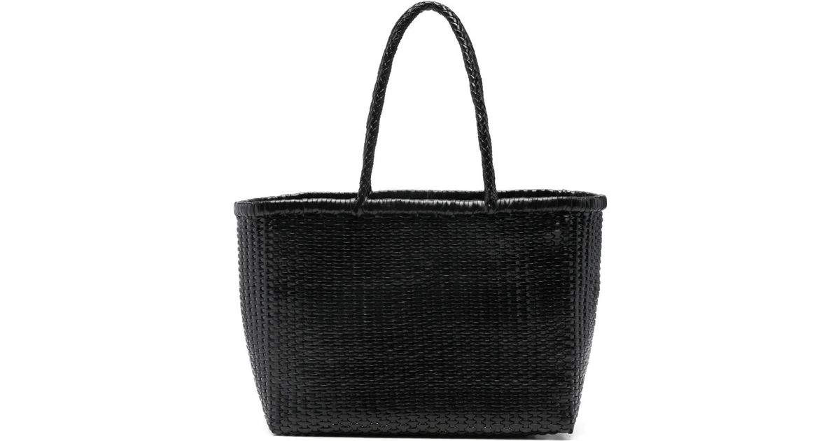 Dragon Diffusion Woven Tote Bag in Black | Lyst