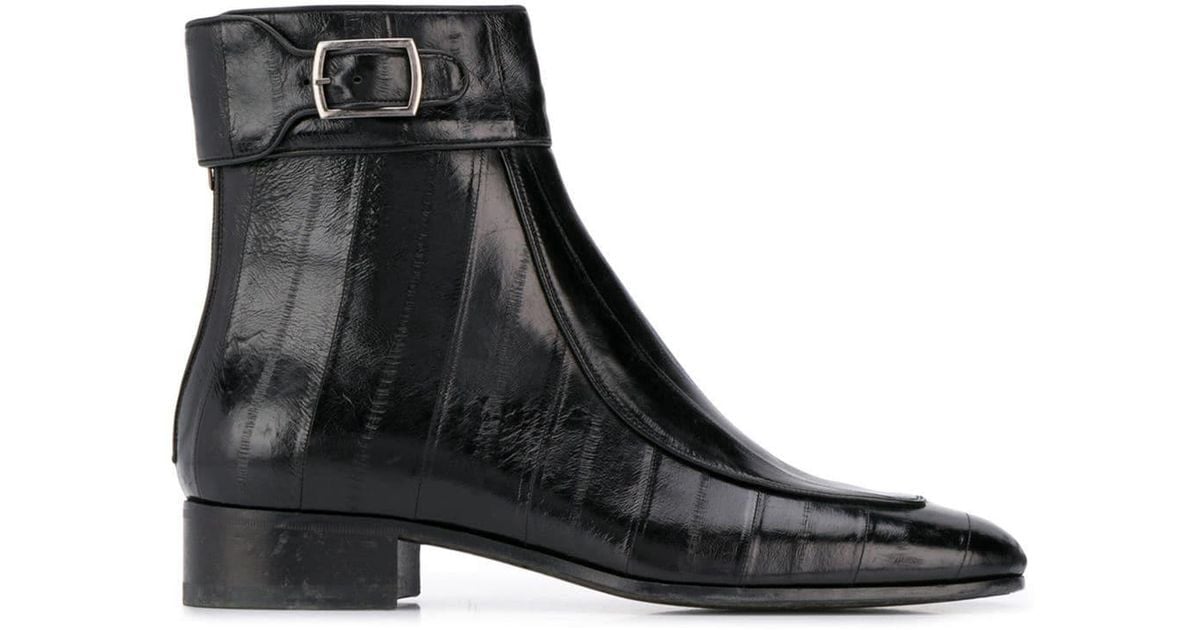 Mens eel skin boots cheap