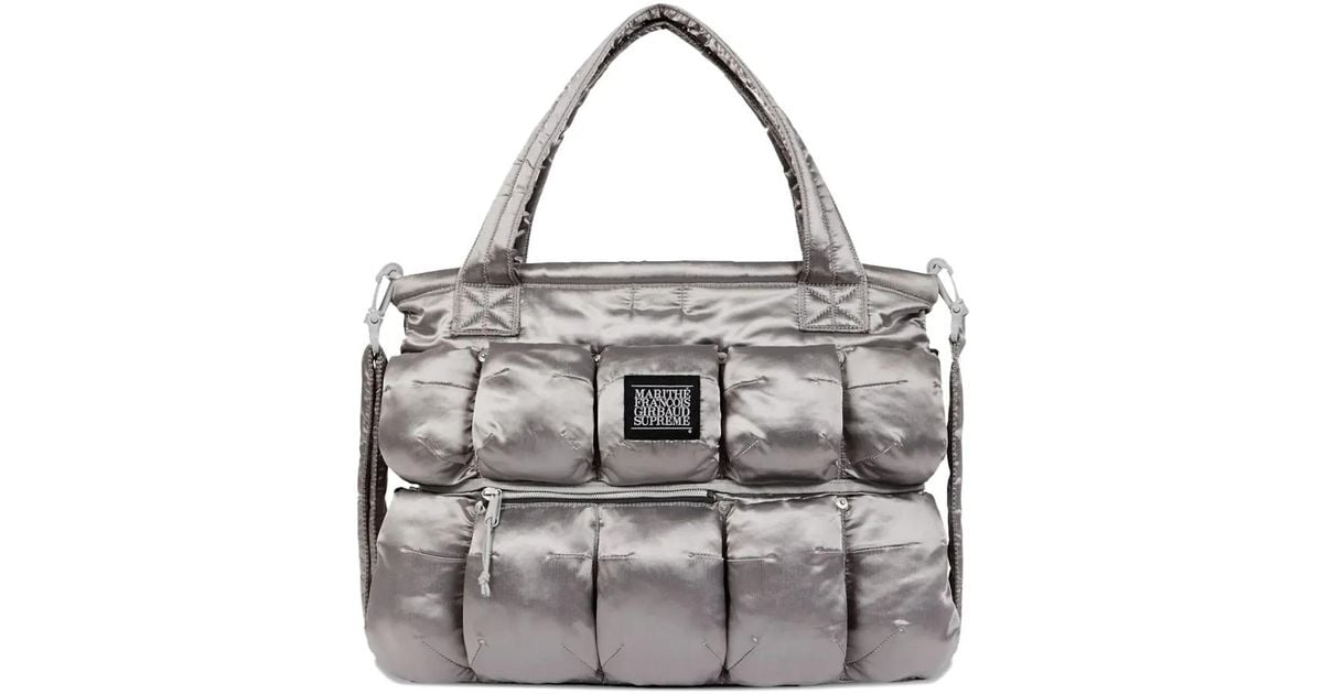 Supreme Marithé + François Tote Bag Supreme Marithe Francois Girbaud Pokachu Puffer Tote Bag