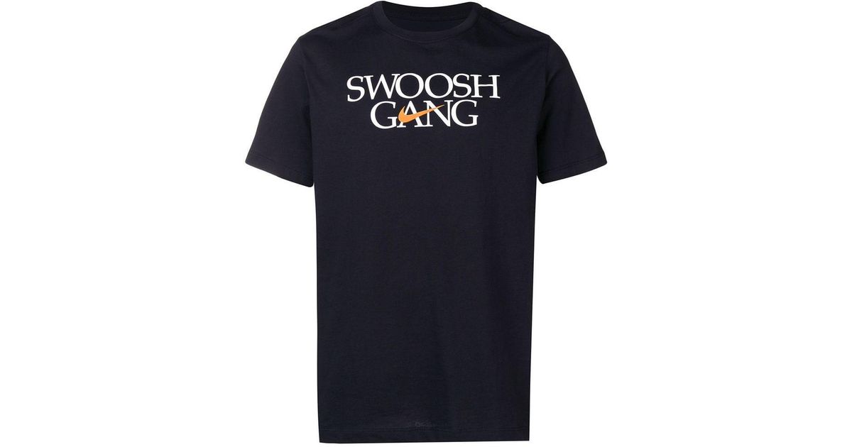 Nike Cotton Swoosh Gang T-shirt in 