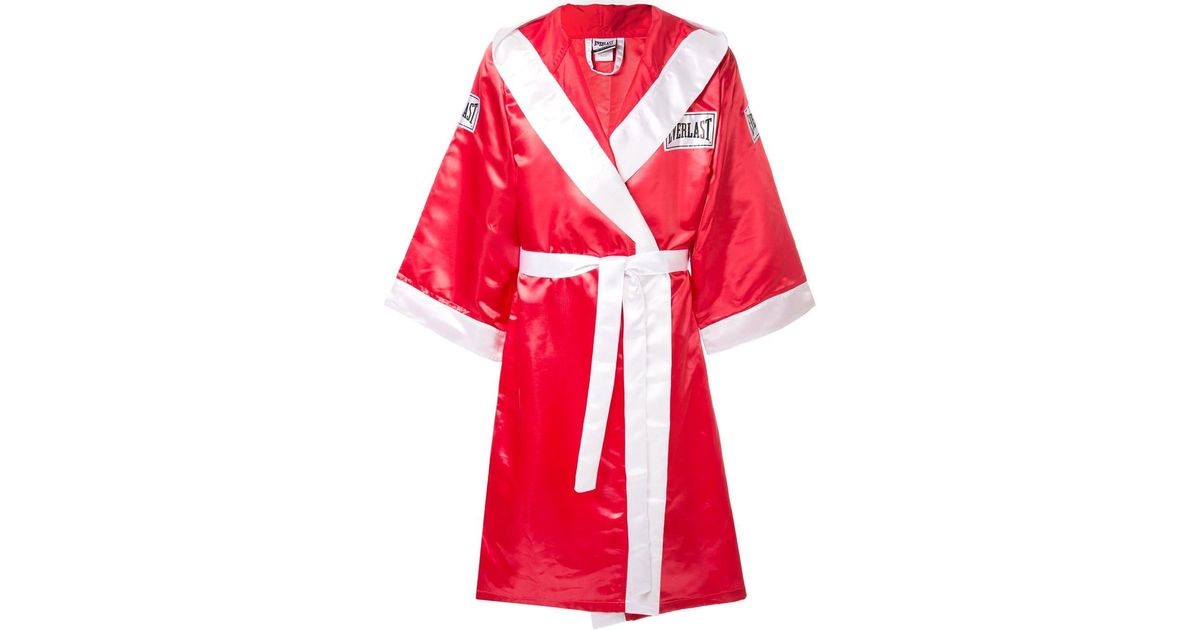 Supreme X Everlast Satin Boxing Robe in Red for Men | Lyst Australia