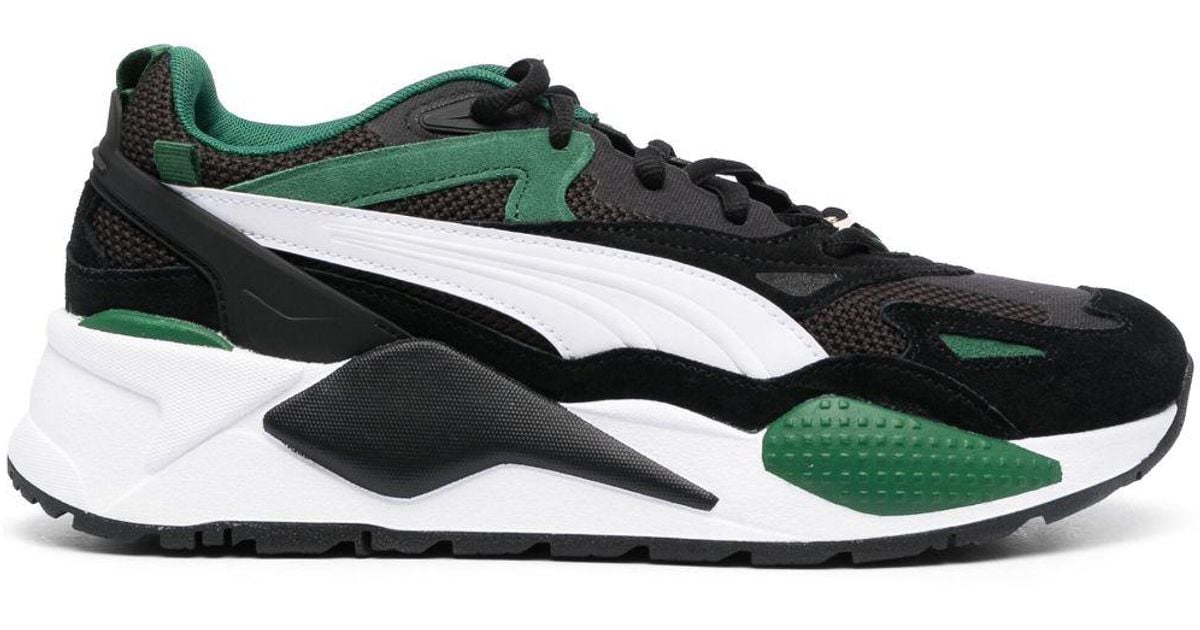 Puma rs x noir et vert discount