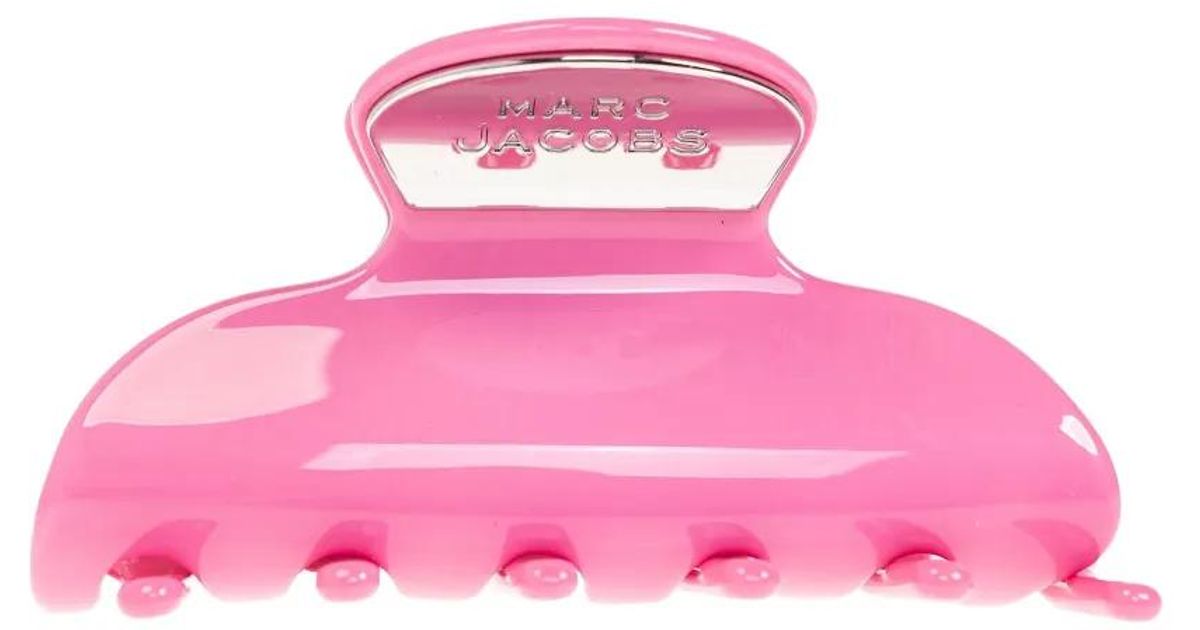 ヘアアクセサリー MARC JACOBS Woman Hair accessory Pink 2P5JHR001J59 678 Marc Jacobs Glossy Hair Clip | Pink | FARFETCH JO