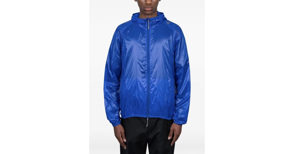 ROA Hooded Jacket in Blue for Men | Lyst