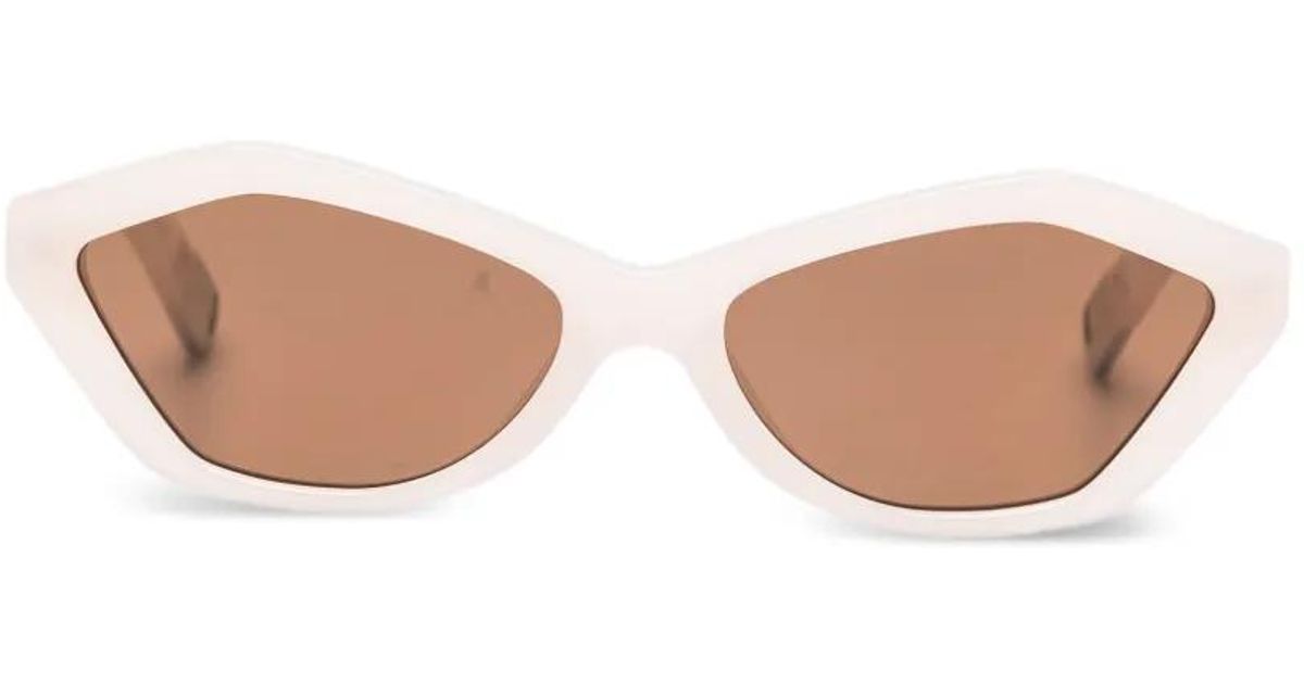 Jacquemus ジオメトリック サングラス ピンク | Lyst