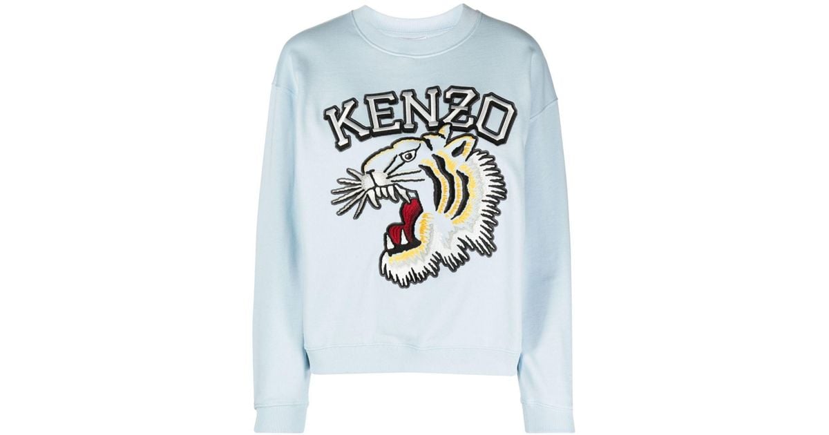 Kenzo embroidered-tiger Sweatshirt - Farfetch
