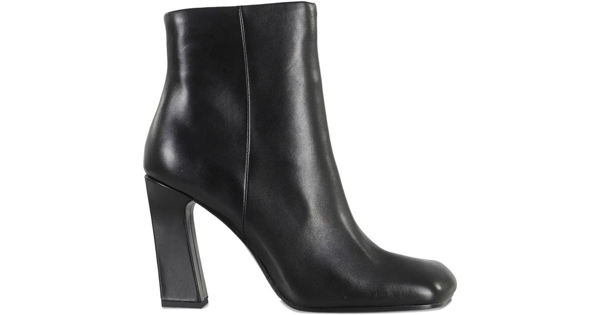 Ash 95Mm Alina Block-Heel Boots in Black | Lyst