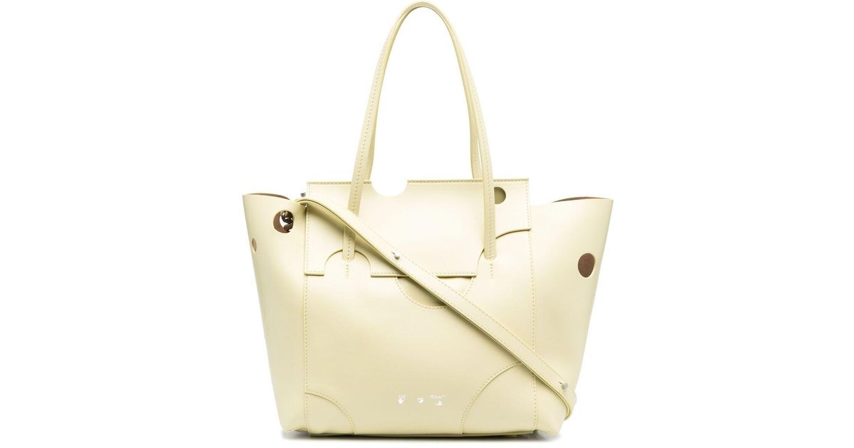 off white burrow bolsa