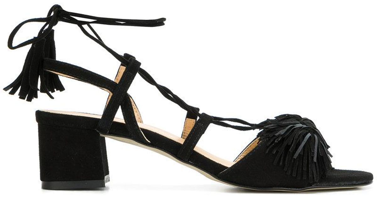 lace up low heel sandals