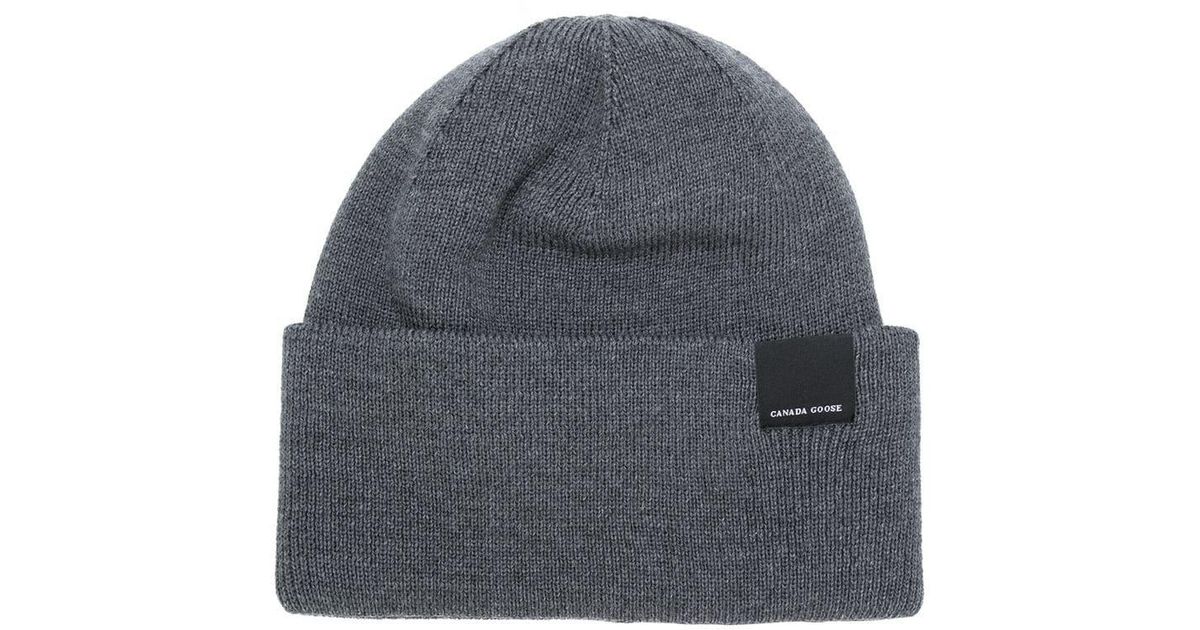 canada goose fitted beanie