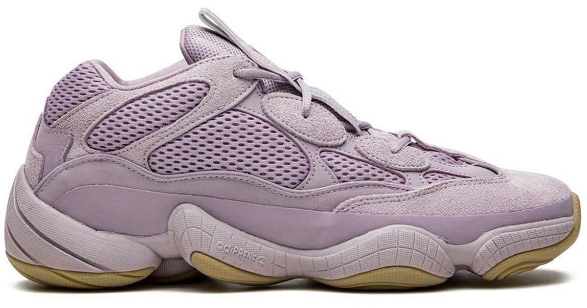 Yeezy Leather Yeezy 500 "soft Vision" Sneakers in Purple for Men | Lyst