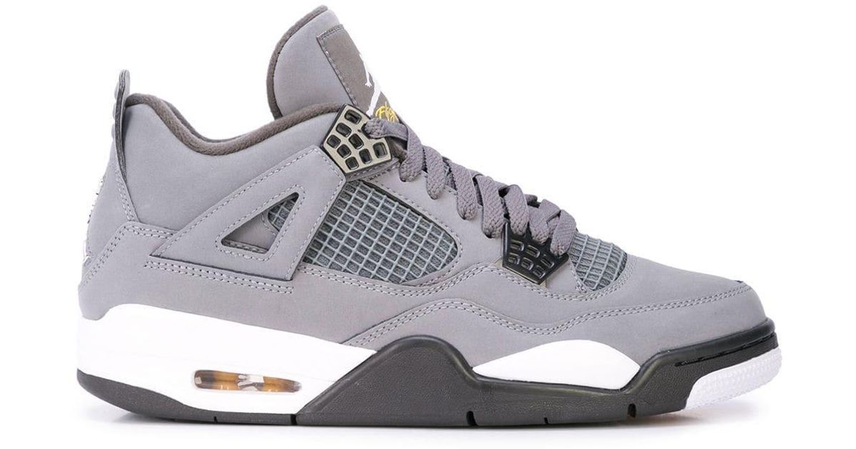 jordan retro 4 mens grey