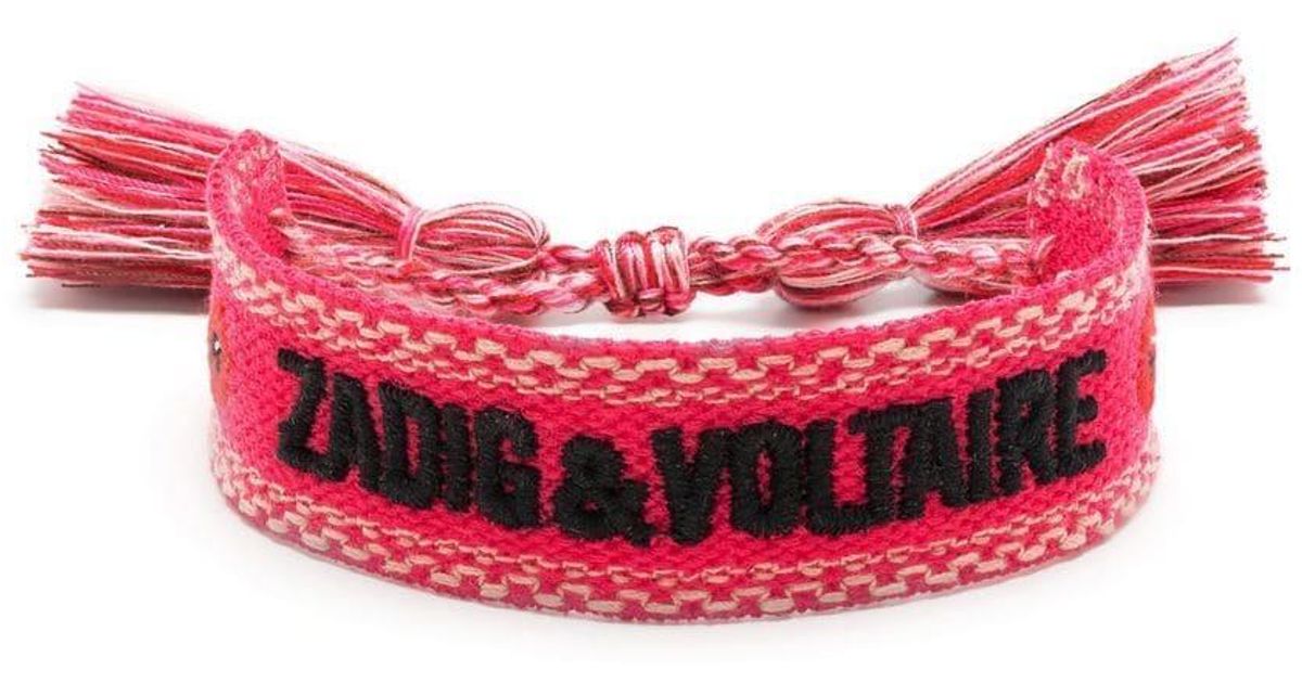 Bracelet Band of Sisters Zadig & Voltaire en coloris Rose | Lyst