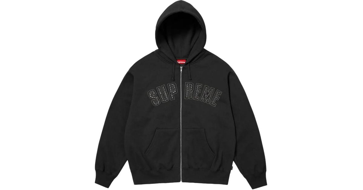 Supreme X B.B Simon Zip-Up Hoodie in Black for Men | Lyst UK