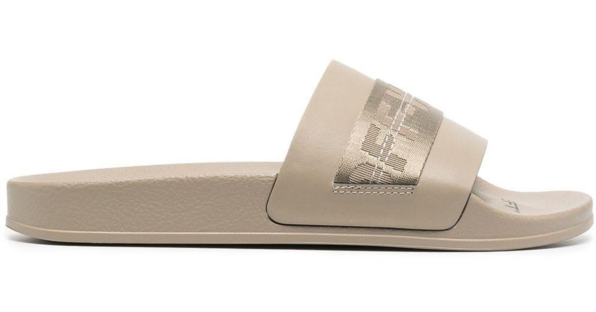 off white brand slides