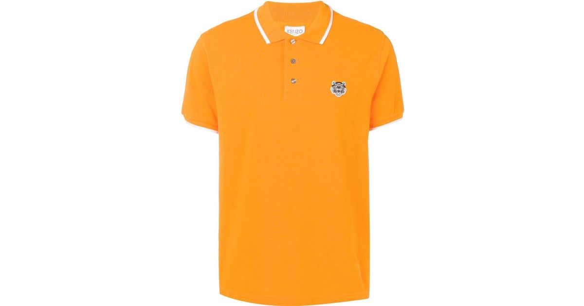 kenzo orange shirt