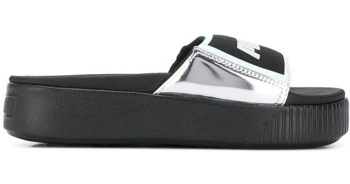 chanclas puma plataforma