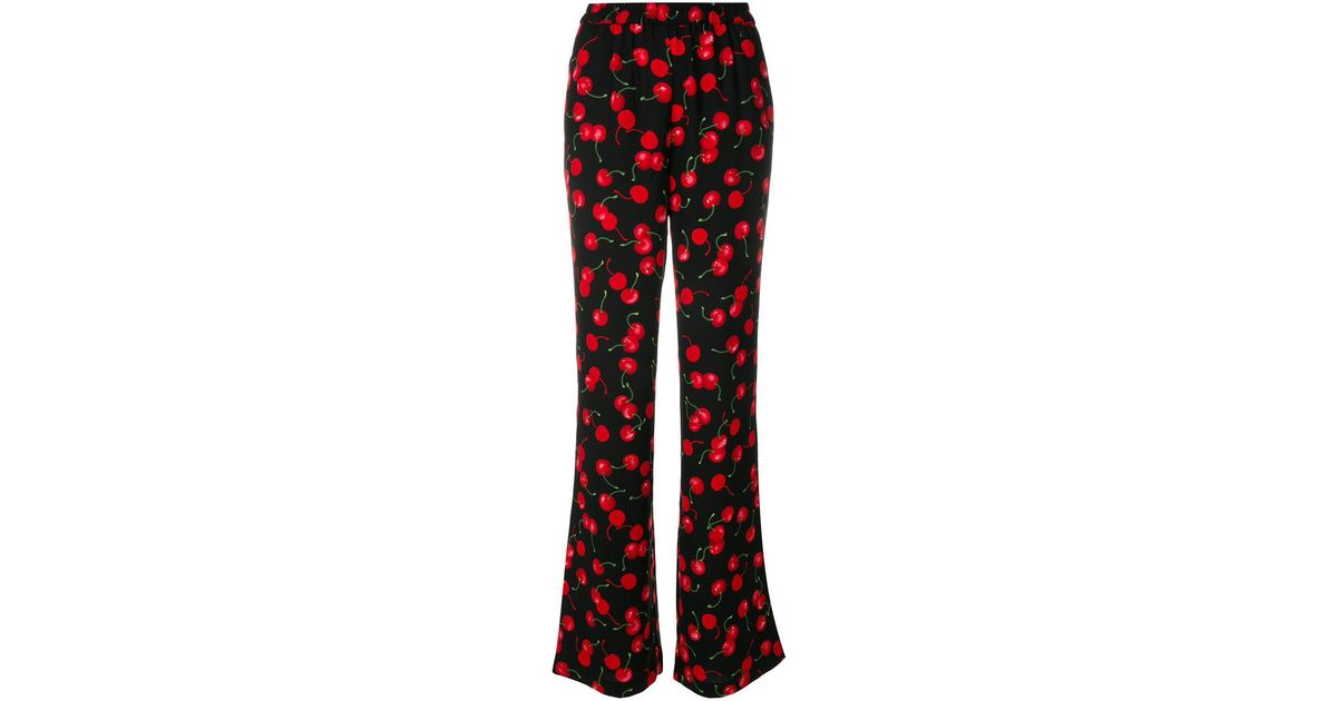 Essentiel Antwerp Cherry Print Palazzo 