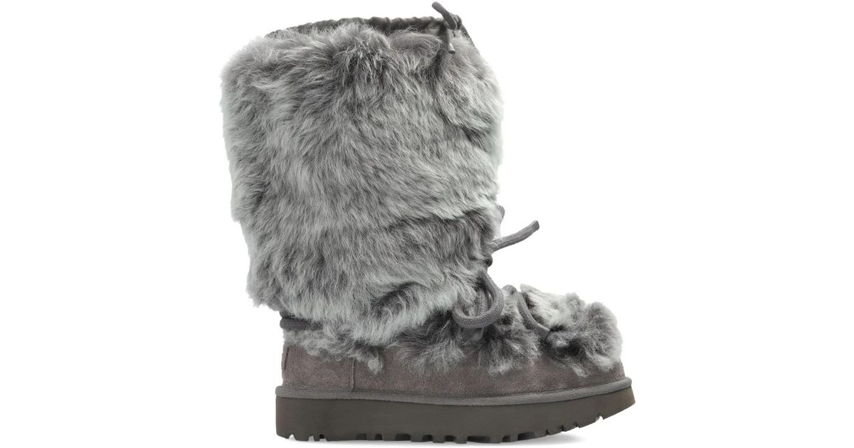 UGG Chalet Lace-Up Boots in Gray | Lyst display picture 2
