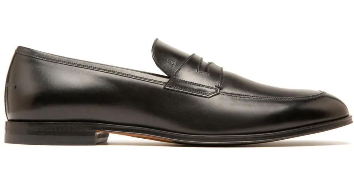 Bally Webb Leather Penny Loafers in Black for Men | Lyst UK