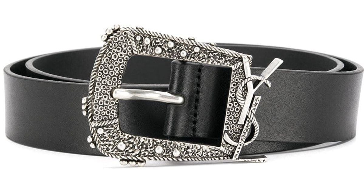 saint laurent belt buckle