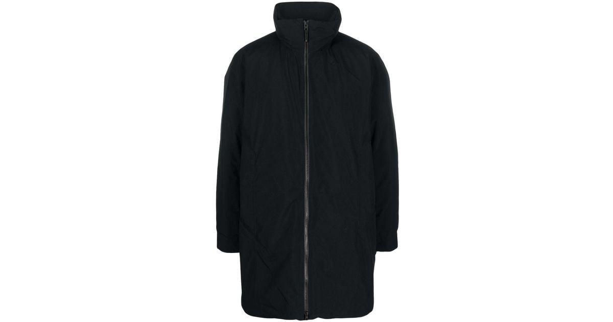 Goldwin Funnelneck Zipup Raincoat in Blue for Men Lyst