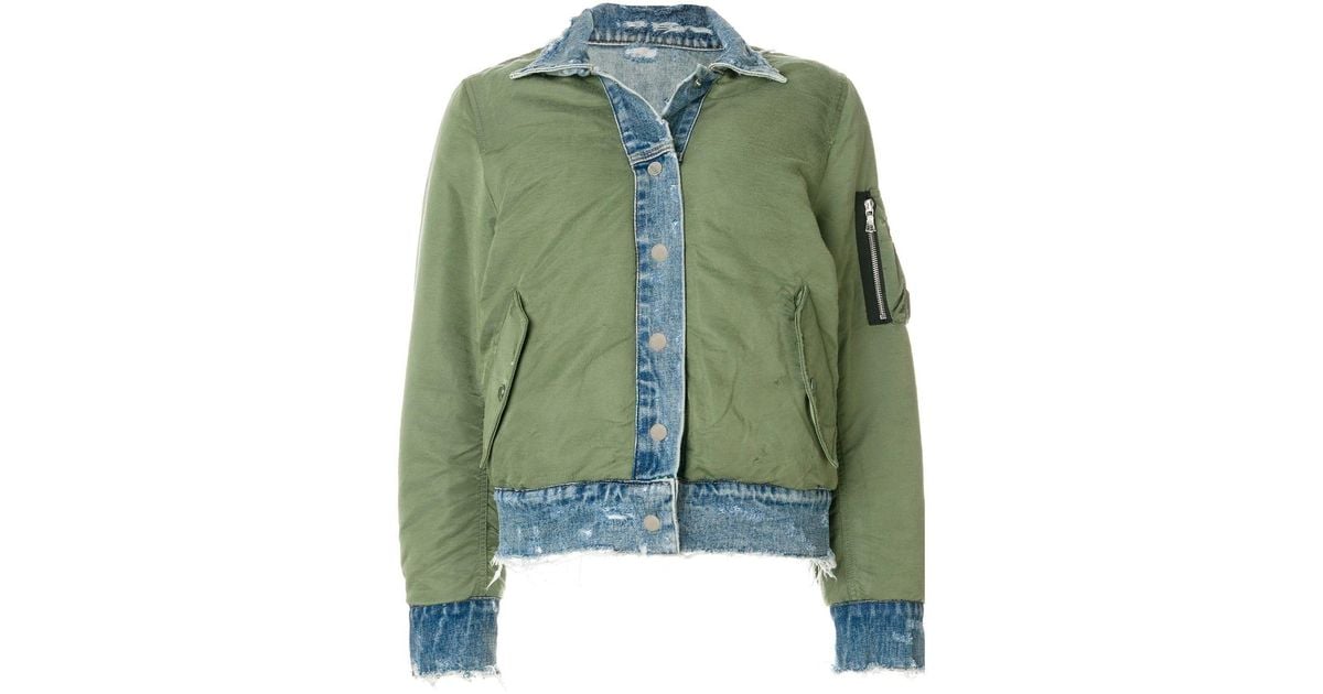 amiri bomber denim jacket