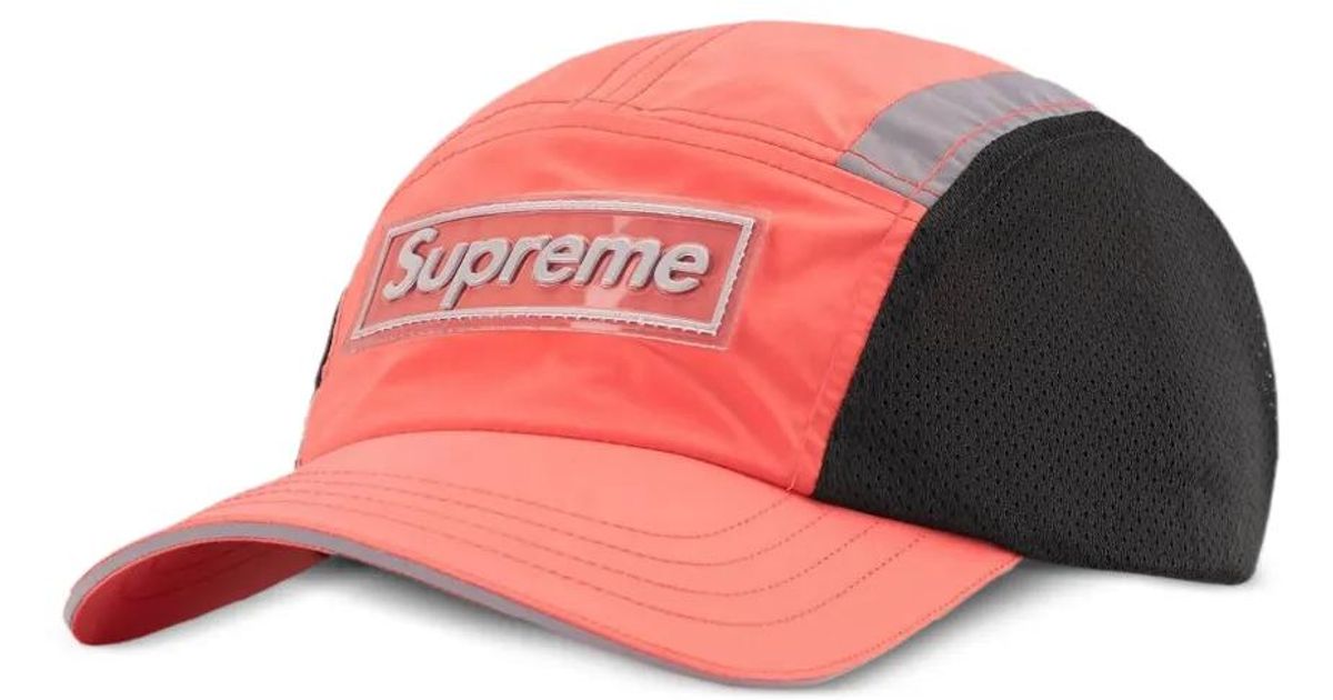 Supreme Logo-Detail Camp Cap in Pink for Men | Lyst UK