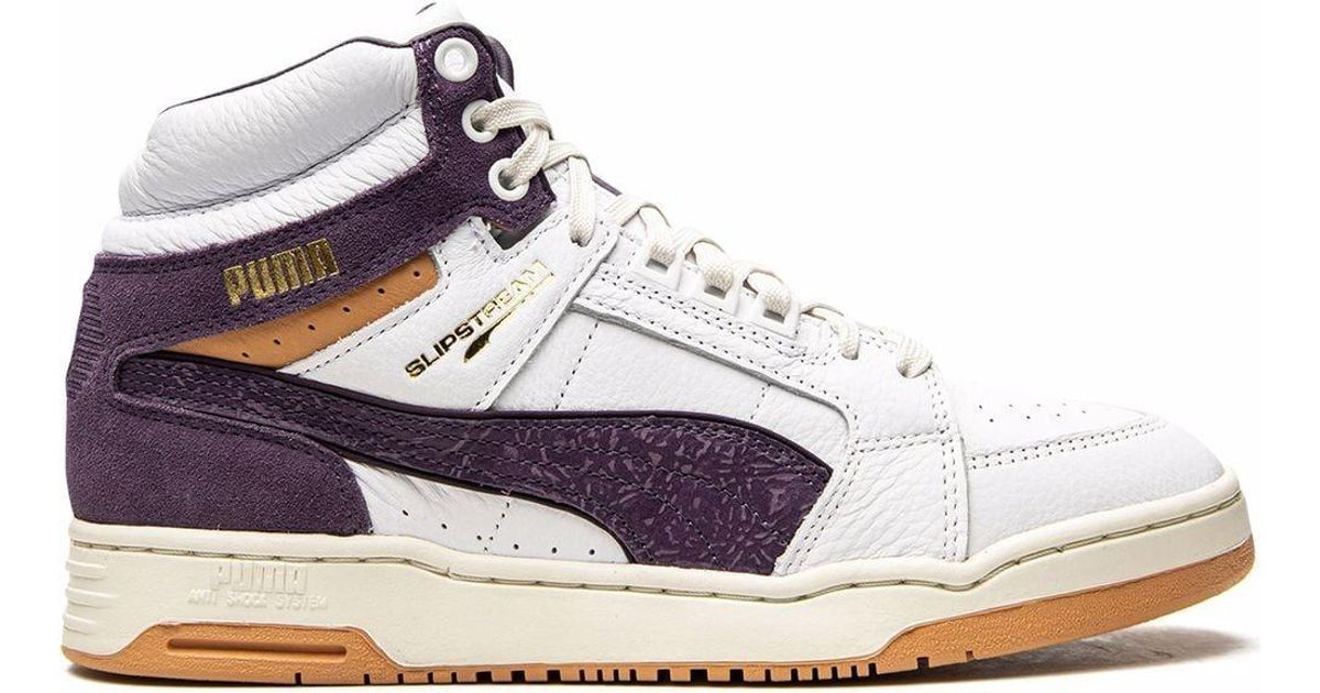 PUMA Slipstream Mid Sc Sneakers in White for Men Lyst