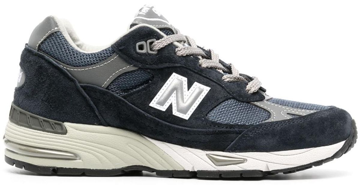 New Balance 911 Panelled Low-top Sneakers in Blue | Lyst UK