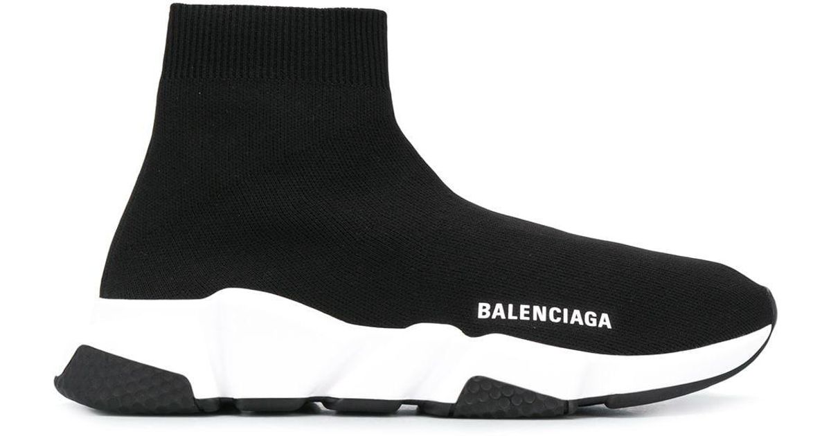 Speed Sneakers Balenciaga en coloris Noir | Lyst