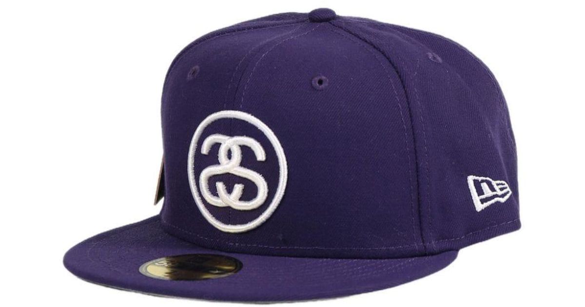 帽子 Stussy link logo cap Stussy x New Era SS Link 9Twenty Cap Purple | eBay