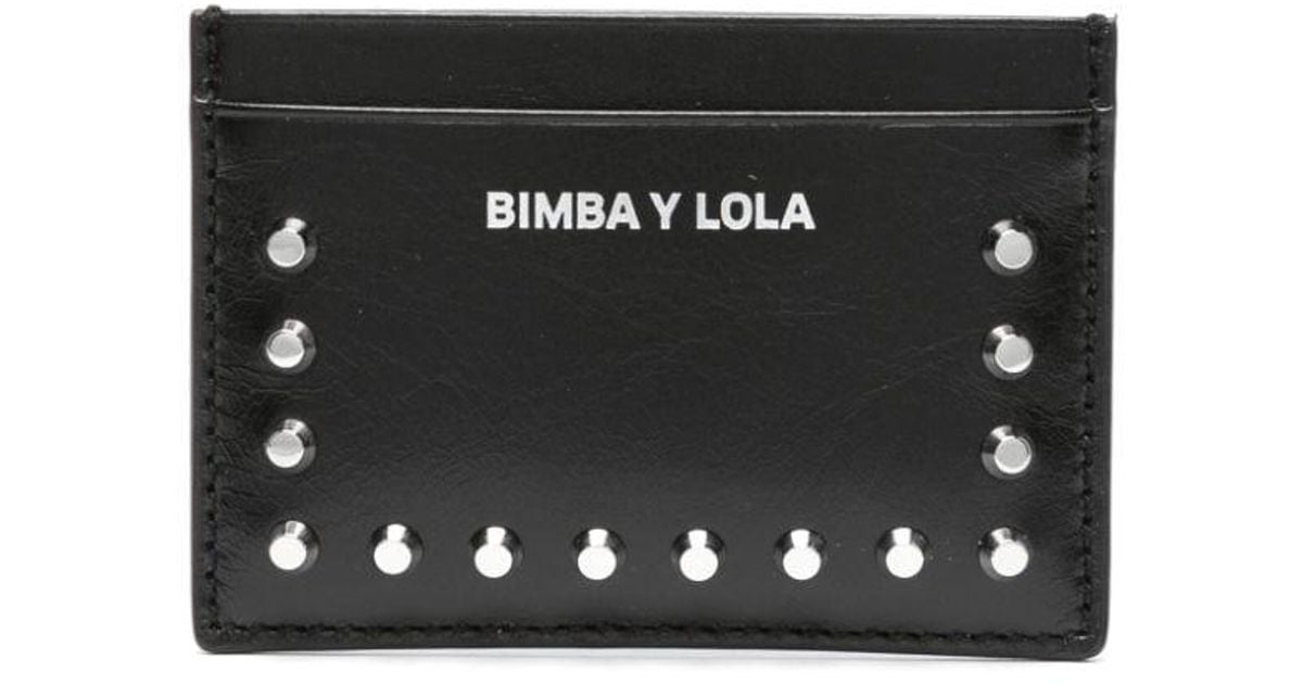 Bimba y Lola logo-print crocodile-effect Wallet - Farfetch