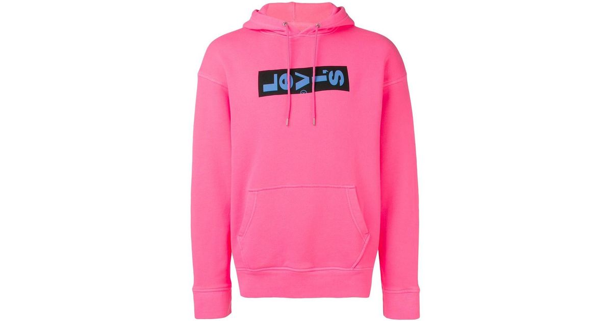 pink levis jumper