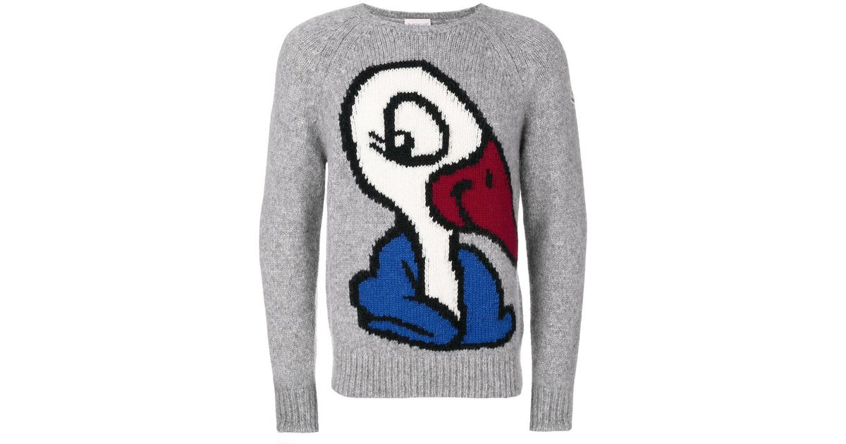 moncler jumper grey