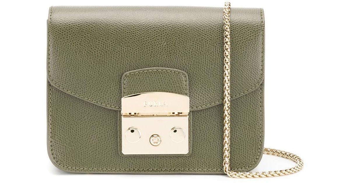 furla olive green bag