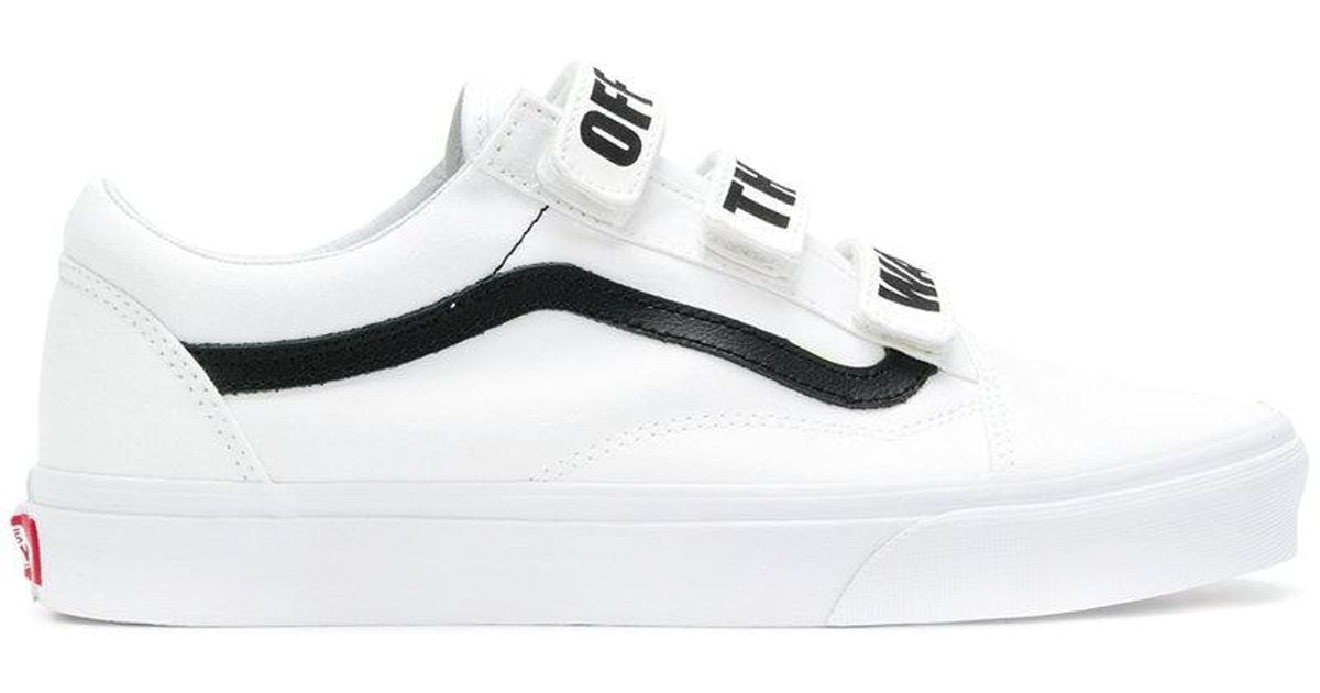 Vans Rubber Touch Strap Logo Sneakers 