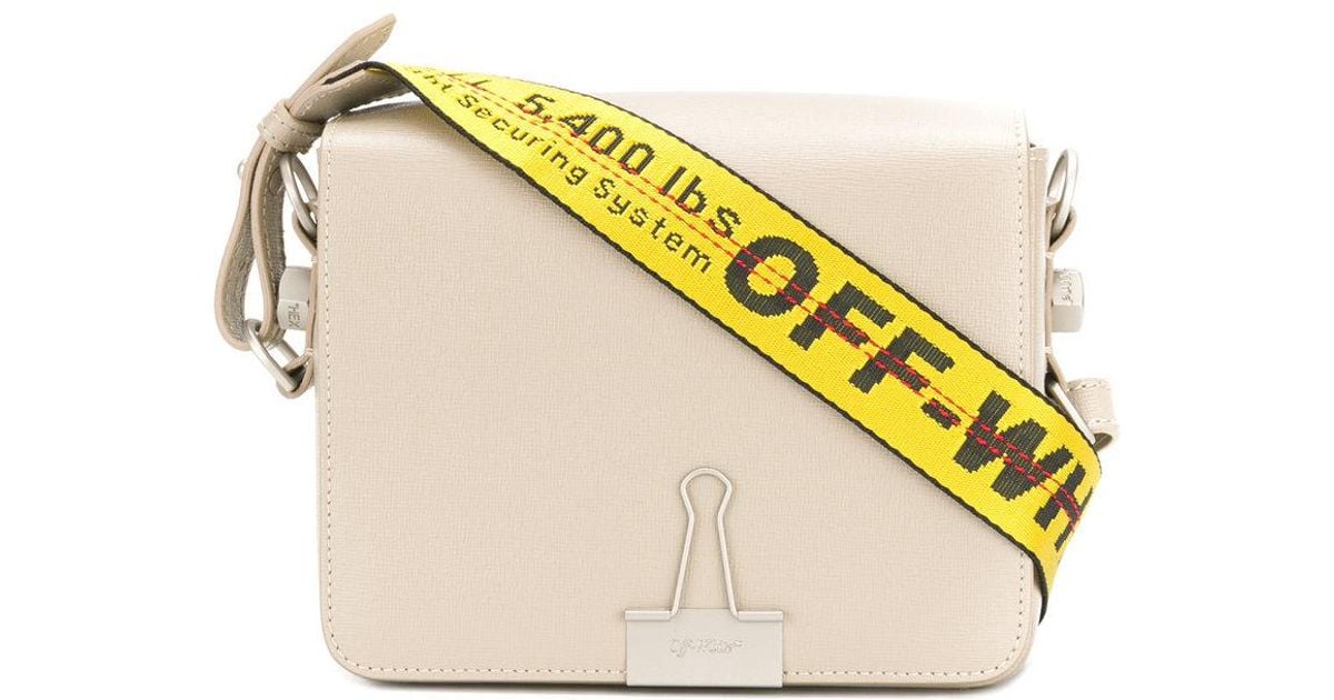 off white handbag strap