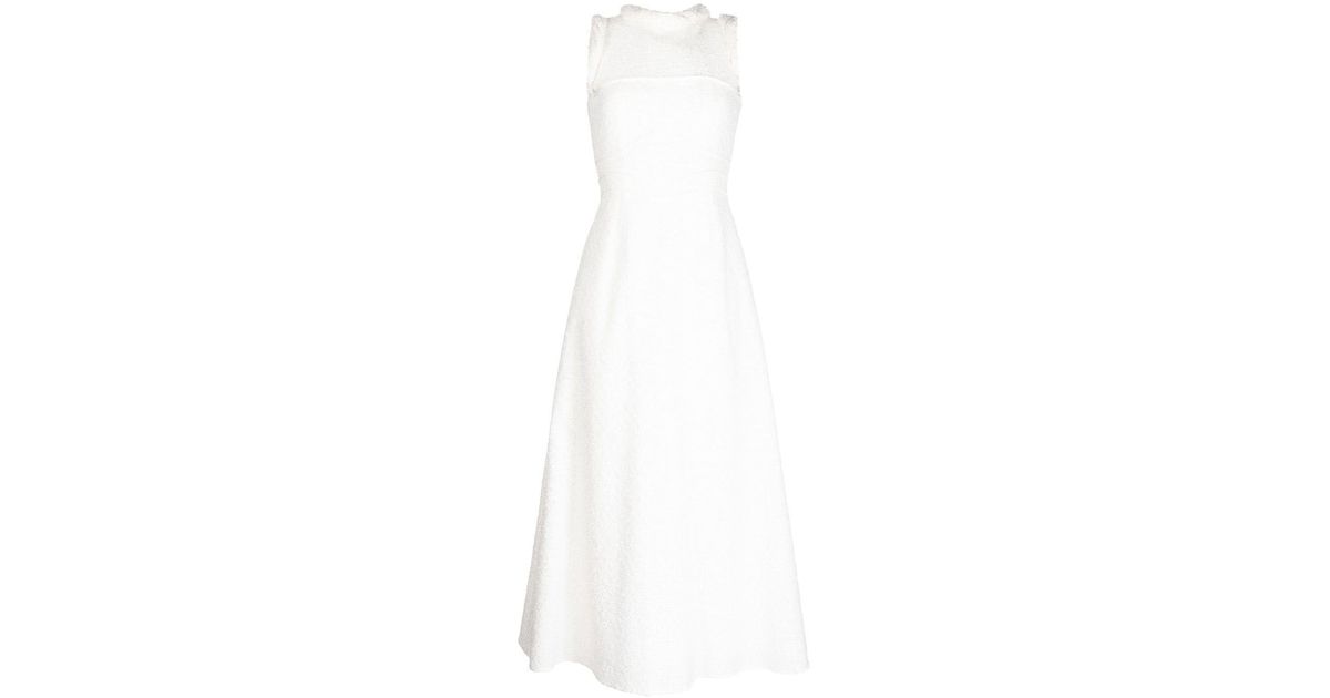 Rachel Gilbert Siala Midi Dress in White | Lyst UK