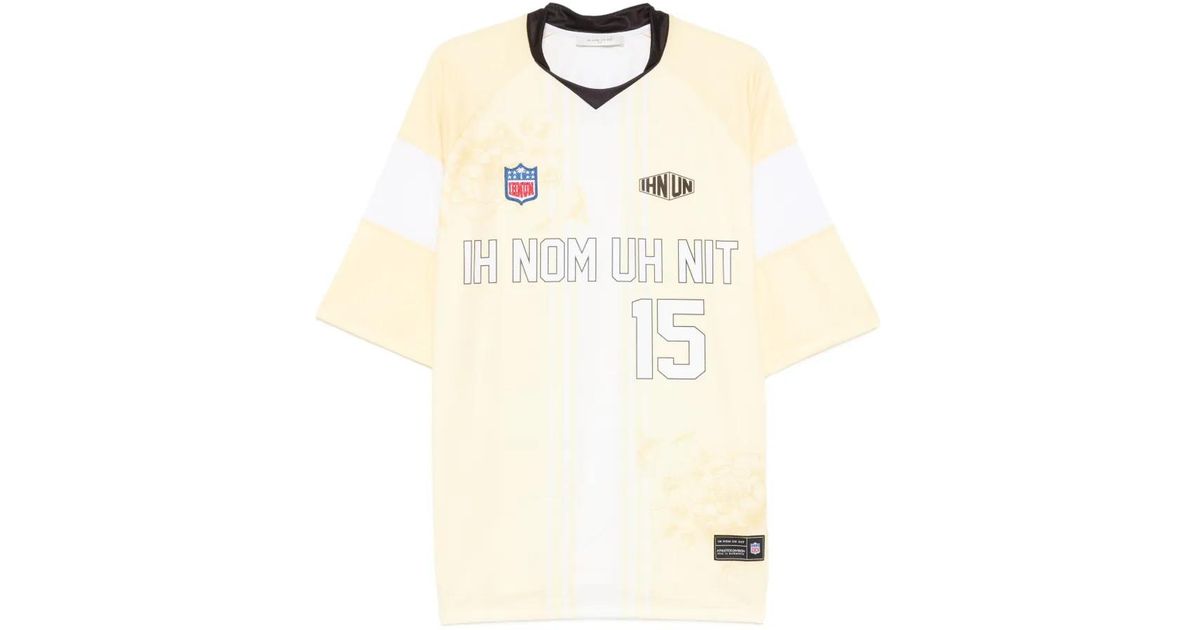 ih nom uh nit Floral Number T-Shirt in Natural for Men | Lyst